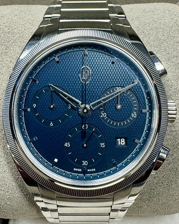 2022 Parmigiani Fleurier Tonda 42MM Blue Dial Steel Bracelet (PFC915-1020001-100182)