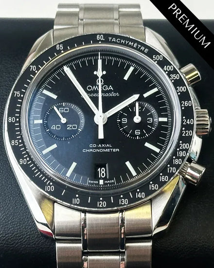 2014 Omega Speedmaster Two Counters 44.25MM Black Dial Steel Bracelet (311.30.44.51.01.002)