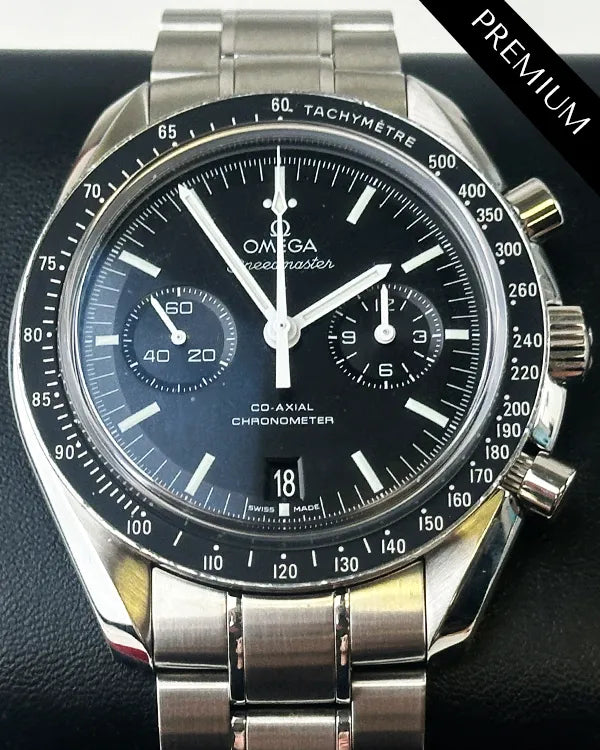 2014 Omega Speedmaster Two Counters 44.25MM Black Dial Steel Bracelet (311.30.44.51.01.002)