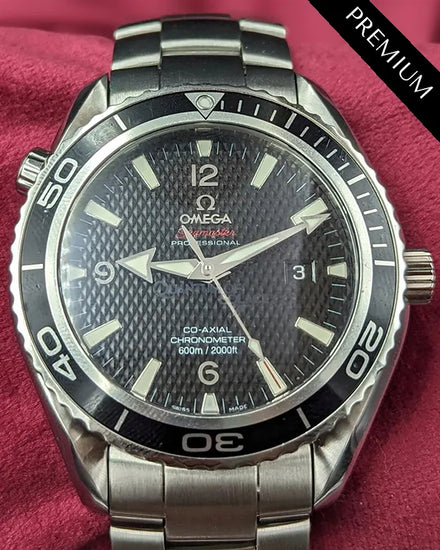 No Reserve - Omega Seamaster Planet Ocean 007 Quantum Of Solace L.E. 45.5MM Black Dial Steel Bracelet (222.30.46.20.01.001)