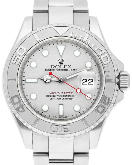 2008 Rolex Yacht-Master 40MM Silver Dial Oyster Bracelet (16622)