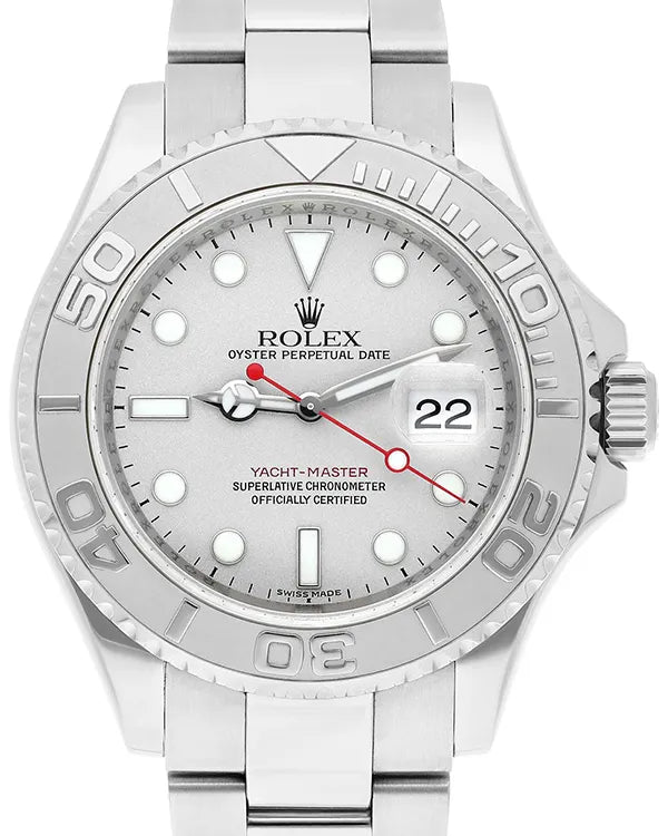2008 Rolex Yacht-Master 40MM Silver Dial Oyster Bracelet (16622)