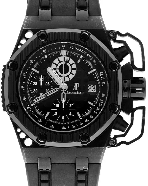 2009 Audemars Piguet Royal Oak L.E. 42MM Black Dial Rubber Strap (26165IO.OO.A002CA.01)