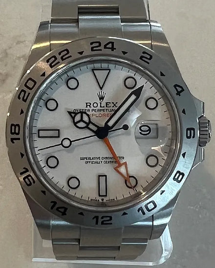 2021 Rolex Explorer II "Polar" 42MM White Dial Oyster Bracelet (226570)