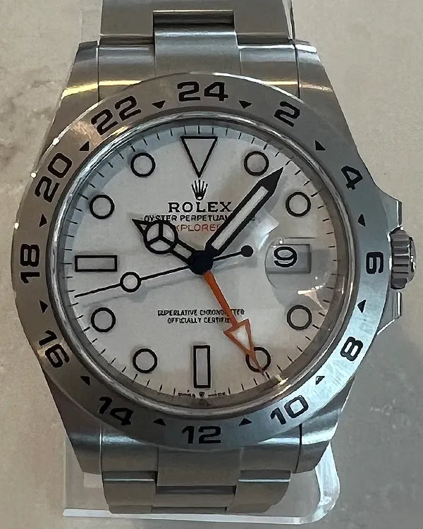 2021 Rolex Explorer II "Polar" 42MM White Dial Oyster Bracelet (226570)