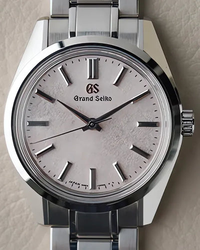 2022 Grand Seiko Heritage Collection "55th Anniversary" L.E. 36.5MM Pink Dial Steel Bracelet (SBGW289)