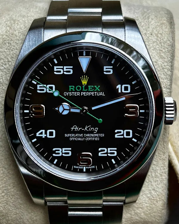 2017 Rolex Air-King 40MM Black Dial Oyster Bracelet (116900)