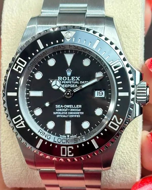 2023 Rolex Sea-Dweller Deepsea 44MM Black Dial Oyster Bracelet (136660)