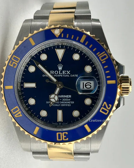 2024 Rolex Submariner Date "Bluesy" 41MM Blue Dial Two-Tone Oyster Bracelet (126613LB)