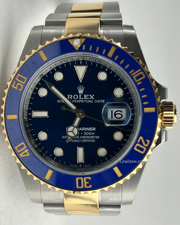 2024 Rolex Submariner Date "Bluesy" 41MM Blue Dial Two-Tone Oyster Bracelet (126613LB)