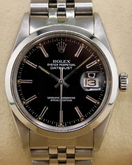 1979 Rolex Datejust 36MM Black Dial Jubilee Bracelet (16000)