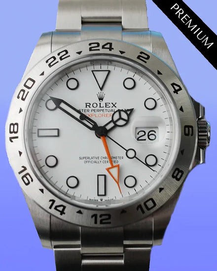 2024 Rolex Explorer II "Polar" 42MM White Dial Oyster Bracelet (226570)