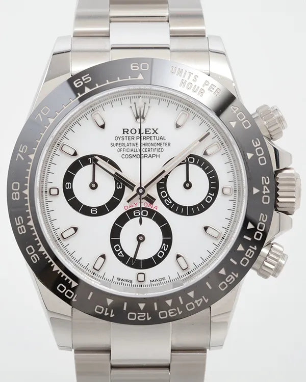 2017 Rolex Cosmograph Daytona "Panda" 40MM White Dial Oyster Bracelet (116500LN)