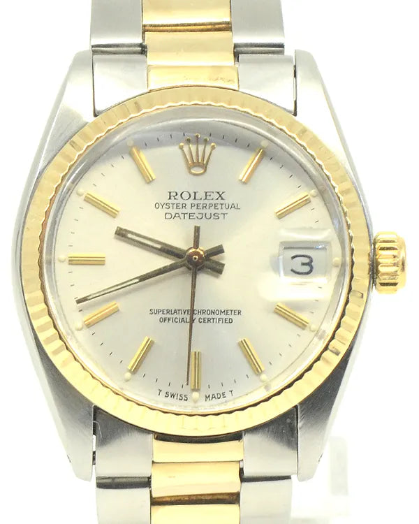 Rolex Datejust 31MM Champagne Dial Two-Tone Oyster Bracelet (6827)