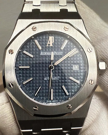 2005 Audemars Piguet Royal Oak 39MM Blue Dial Steel Bracelet (15300ST.OO.1220ST.02)