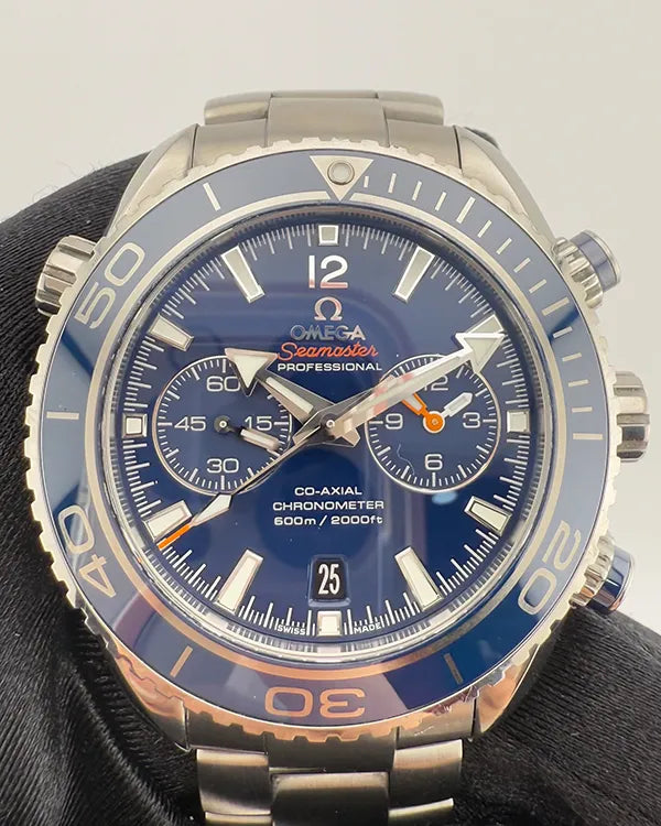 Omega Seamaster Planet Ocean 45.5MM Blue Dial Titanium Bracelet (232.90.46.51.03.001)