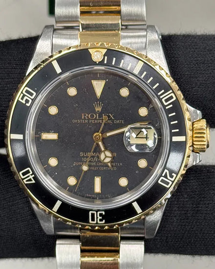 Rolex Submariner Date 40MM Black Dial Two-Tone Oyster Bracelet (116613)