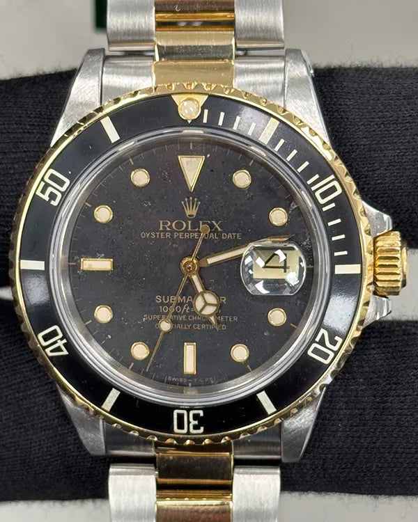 Rolex Submariner Date 40MM Black Dial Two-Tone Oyster Bracelet (116613)