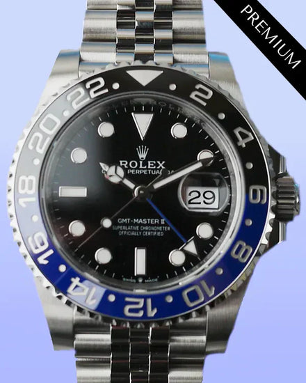 2024 Rolex GMT-Master II "Batgirl" 40MM Black Dial Jubilee Bracelet (126710BLNR)