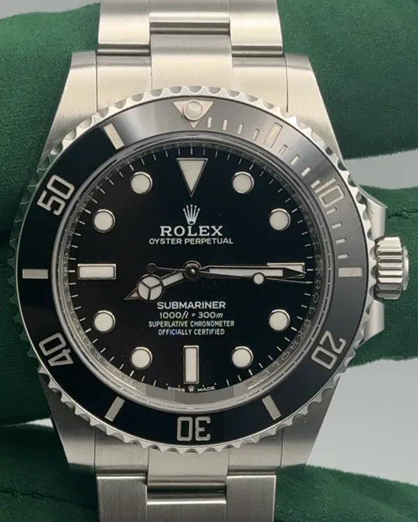 2022 Rolex Submariner No-Date 41MM Black Dial Oyster Bracelet (124060)
