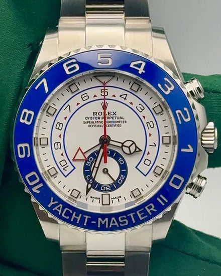2020 Rolex Yacht-Master II 44MM White Dial Oyster Bracelet (116680)