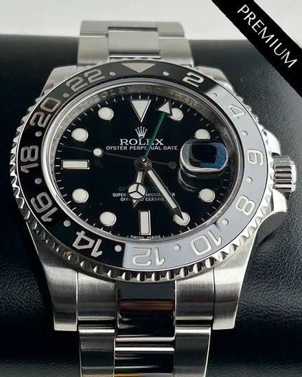 Rolex GMT-Master II 40MM Black Dial Oyster Bracelet (116710)