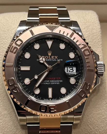 2024 Rolex Yacht-Master 40MM Black Dial Two-Tone Oyster Bracelet (126621)