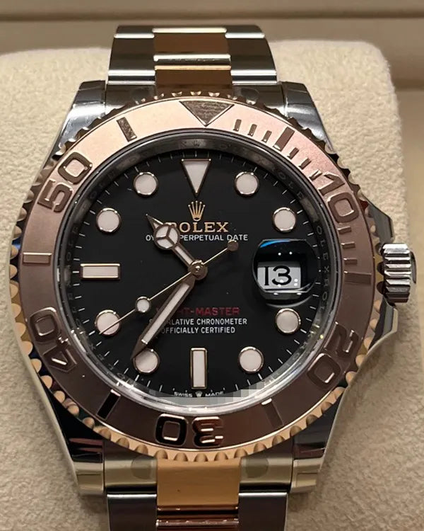 2024 Rolex Yacht-Master 40MM Black Dial Two-Tone Oyster Bracelet (126621)
