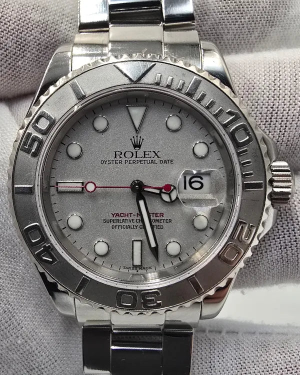 2004 Rolex Yacht-Master 40MM Silver Dial Oyster Bracelet (16622)