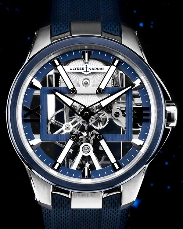 2021 Ulysse Nardin Blast X El Toro/Black Toro 42MM Skeleton Dial Rubber Strap (3713-260-3/03)