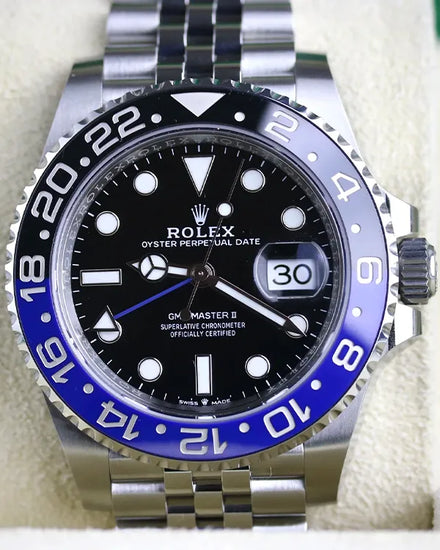 2024 Rolex GMT-Master II "Batgirl" 40MM Black Dial Jubilee Bracelet (126710BLNR)