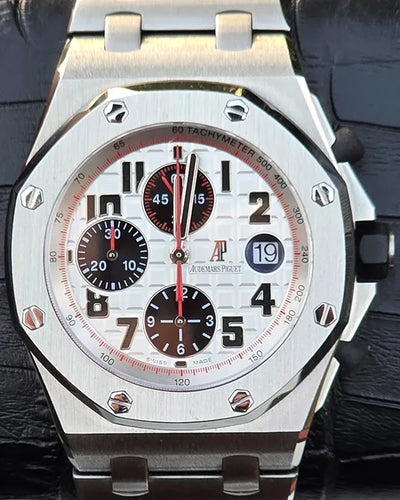 2013 Audemars Piguet Royal Oak Offshore Chronograph "Panda" 42MM White Dial Steel Bracelet (26170ST.OO.1000ST.01)