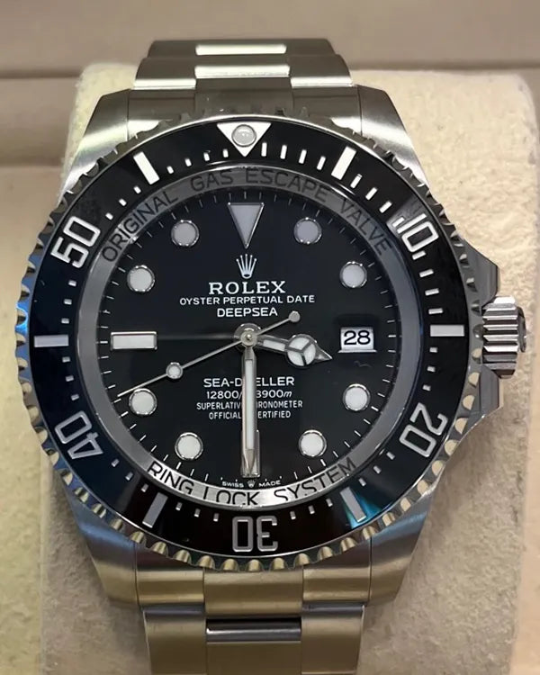 2024 Rolex Sea-Dweller Deepsea 44MM Black Dial Oyster Bracelet (136660)