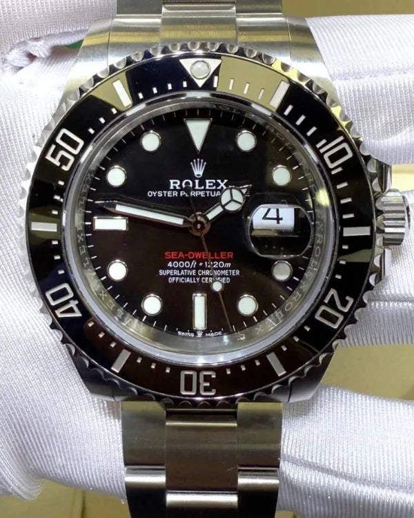 2021 Rolex Sea-Dweller 43MM Black Dial Oyster Bracelet (126600)