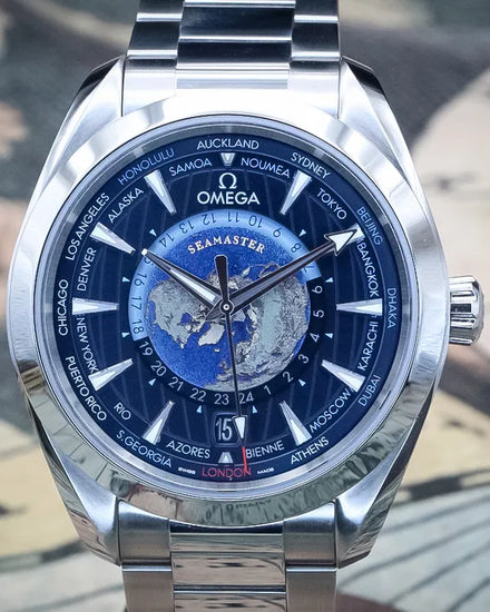 2023 Omega Seamaster Aqua Terra 150M 43MM Blue Dial Steel Bracelet (220.10.43.22.03.001)