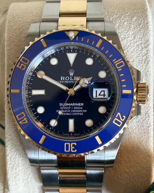 2023 Rolex Submariner Date "Bluesy" 41MM Blue Dial Two-Tone Oyster Bracelet (126613LB)