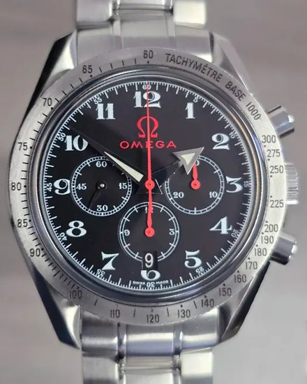 2015 Omega Speedmaster Broad Arrow 42MM Black Dial Steel Bracelet (3556.50.00)