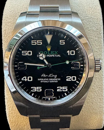 2022 Rolex Air-King 40MM Black Dial Oyster Bracelet (116900)