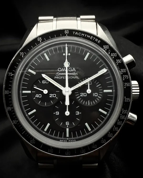 Omega Speedmaster Professional Moonwatch 42MM Black Dial Steel Bracelet (311.30.42.30.01.006)