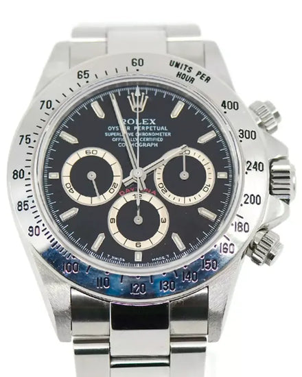 Rolex Cosmograph Daytona 40MM Black Dial Oyster Bracelet (16520)