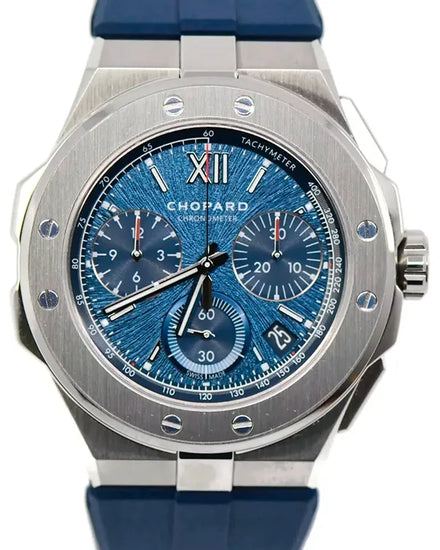 2024 Chopard Alpine Eagle XL 44MM Blue Dial Rubber Strap (298609-3003)