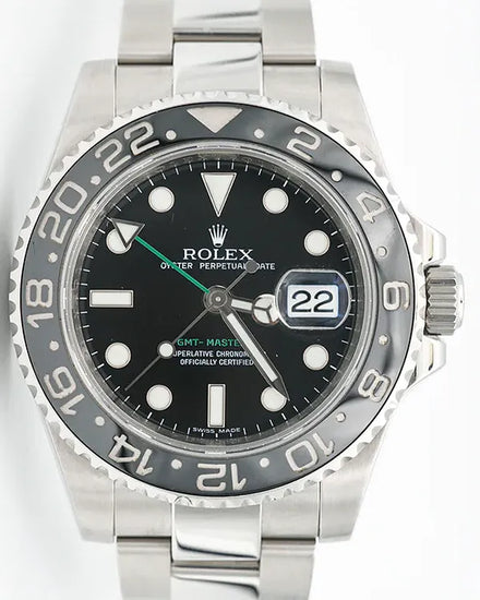 Rolex GMT-Master II 40MM Black Dial Oyster Bracelet (116710LN)