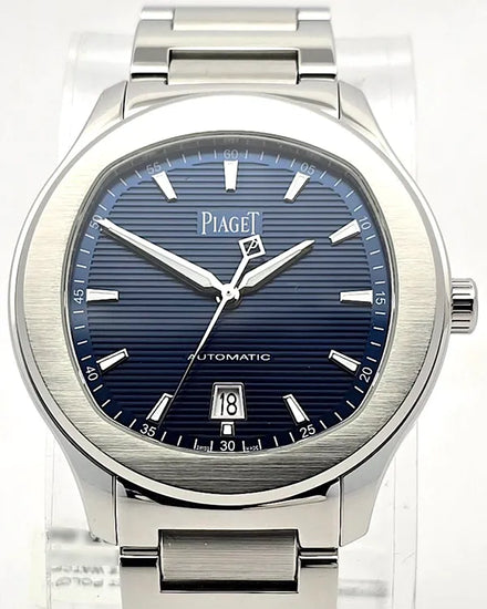 2022 Piaget Polo S Date 42MM Blue Dial Steel Bracelet (G0A41002)