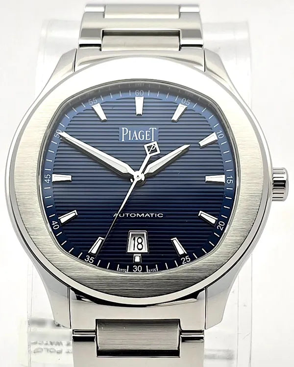 2022 Piaget Polo S Date 42MM Blue Dial Steel Bracelet (G0A41002)