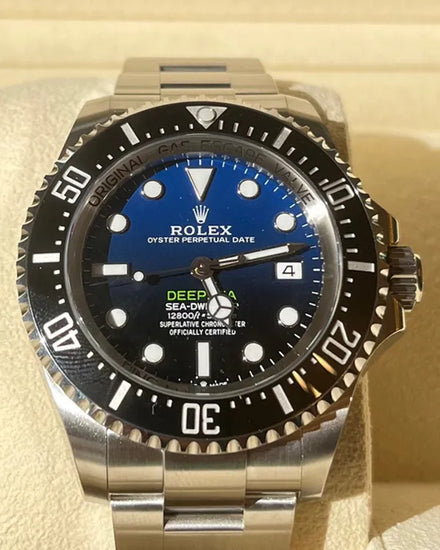 2024 Rolex Sea-Dweller Deepsea "James Cameron" 44MM Blue Dial Oyster Bracelet (136660)