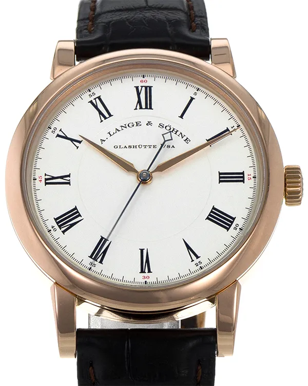 A. Lange & Söhne Richard Lange 40MM White Dial Leather Strap (232.032)