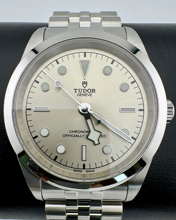 No Reserve - 2024 Tudor Black Bay 41MM Silver Dial Steel Bracelet (79680)