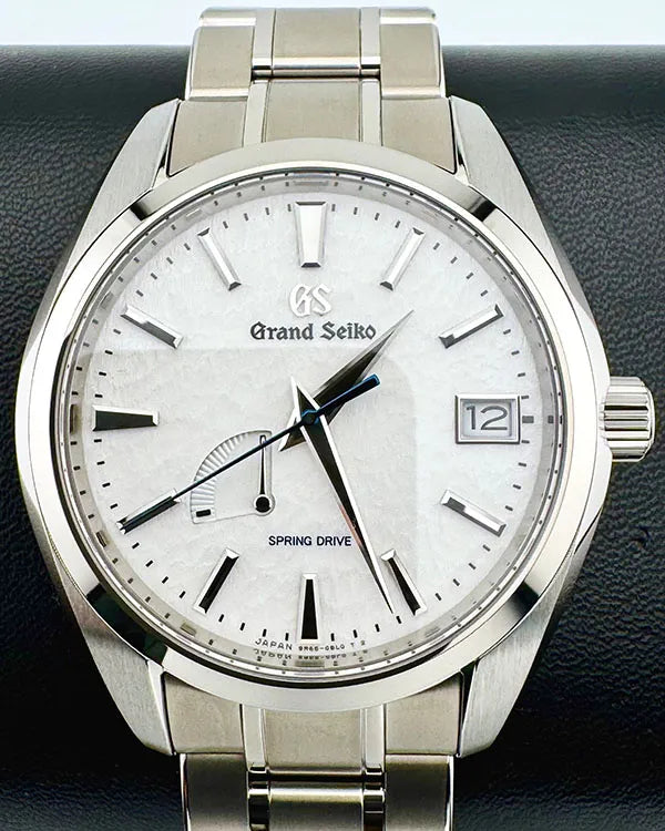 No Reserve - 2024 Grand Seiko Heritage Collection 41MM White Dial Titanium Bracelet (SBGA211)