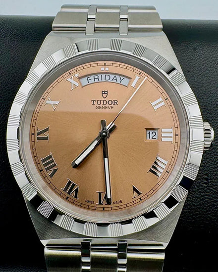 No Reserve - 2024 Tudor Royal 41MM Pink Dial Steel Bracelet (28600)