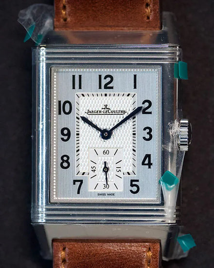 2024 Jaeger-LeCoultre Reverso Classique 45.6 x 27.4 MM Silver Dial Leather Strap (Q3858522)